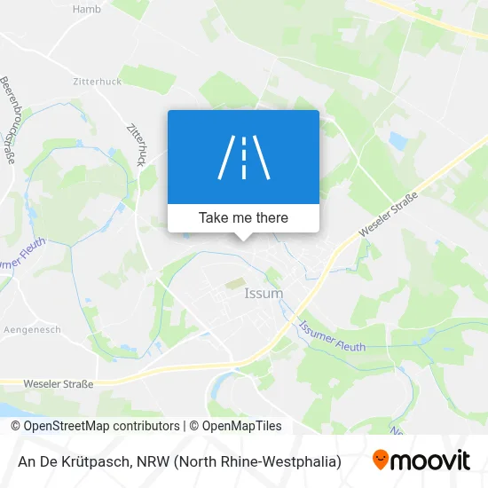 An De Krütpasch map