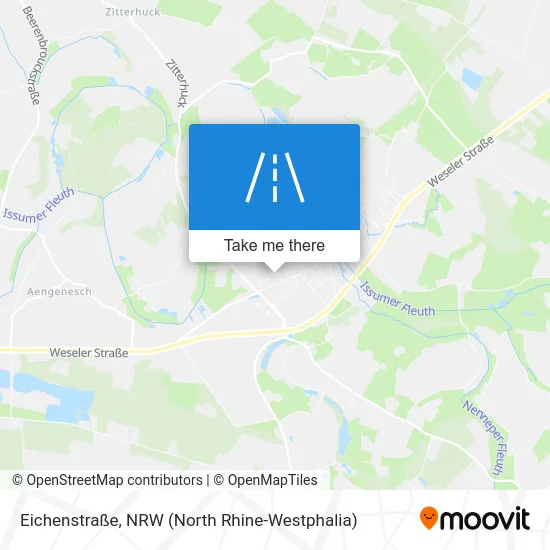 Карта Eichenstraße