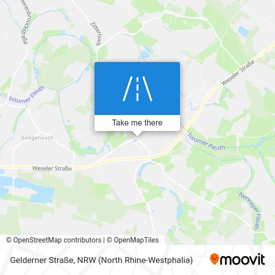 Карта Gelderner Straße