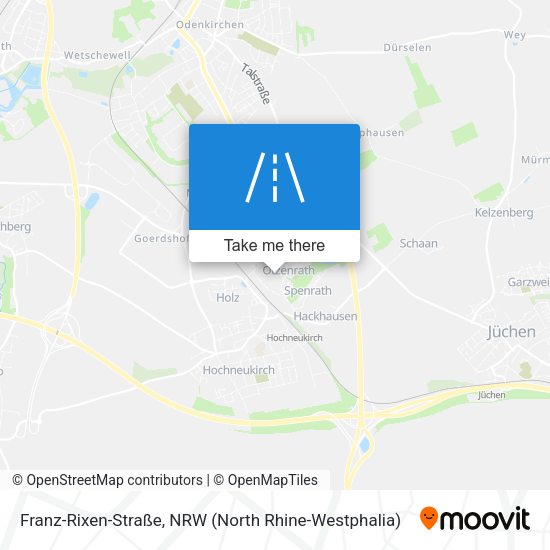 Franz-Rixen-Straße map