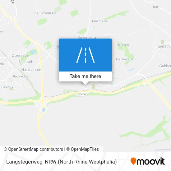 Карта Langstegerweg