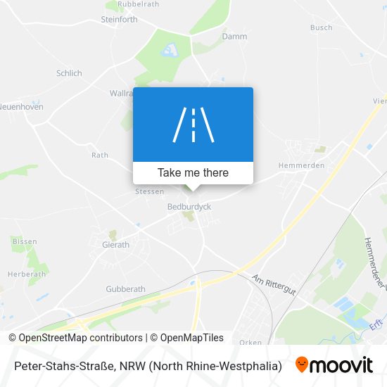 Peter-Stahs-Straße map