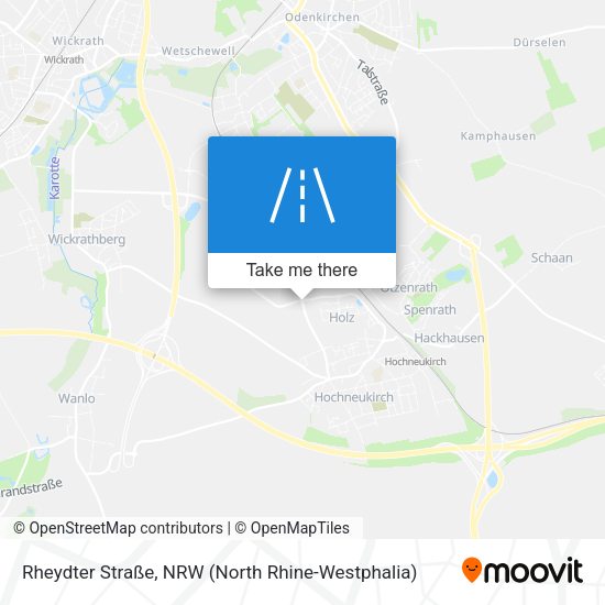 Rheydter Straße map