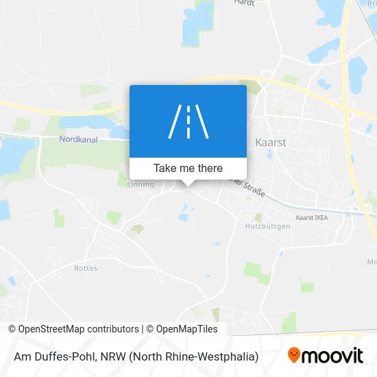 Карта Am Duffes-Pohl