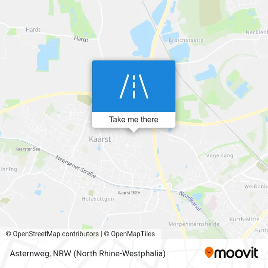 Карта Asternweg