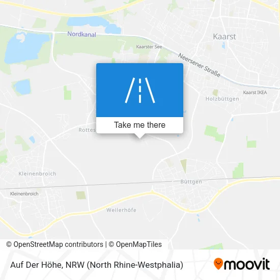 Карта Auf Der Höhe