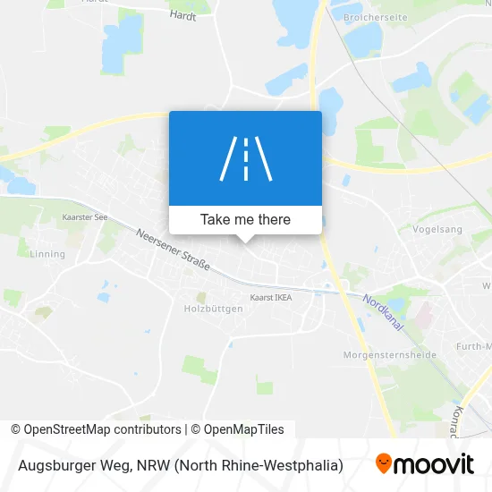 Augsburger Weg map