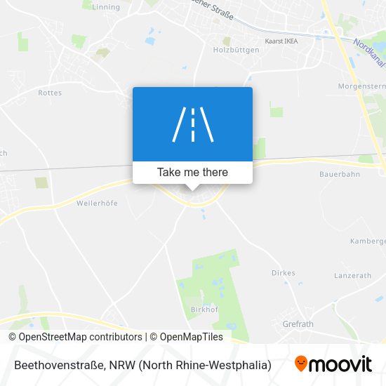 Beethovenstraße map