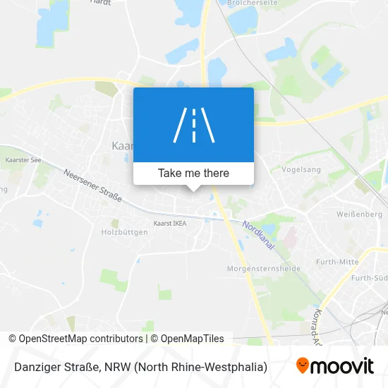Danziger Straße map