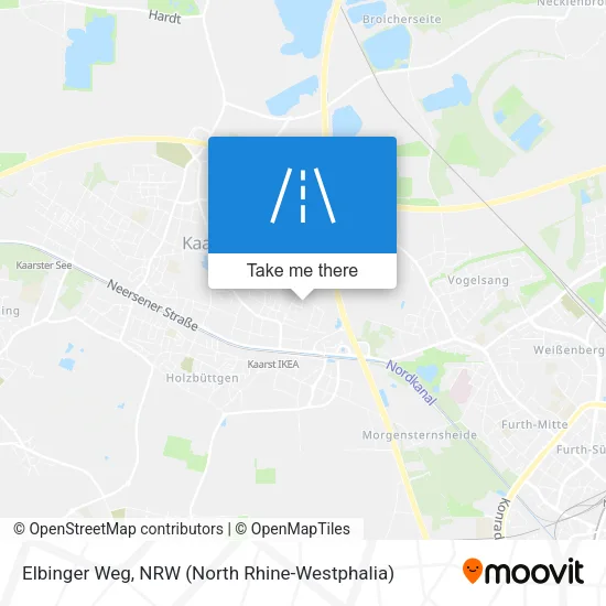 Карта Elbinger Weg