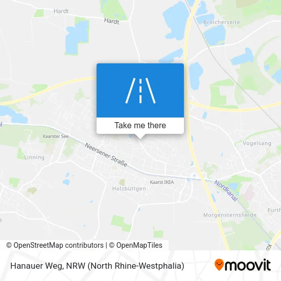 Карта Hanauer Weg