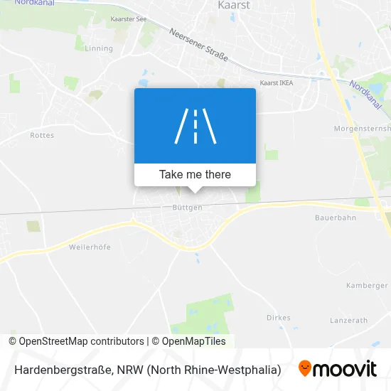 Hardenbergstraße map