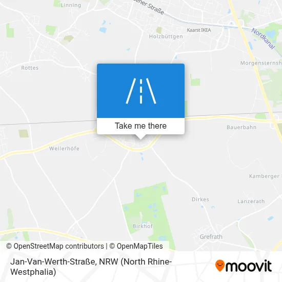 Jan-Van-Werth-Straße map