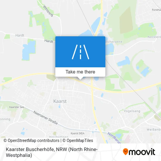 Карта Kaarster Buscherhöfe