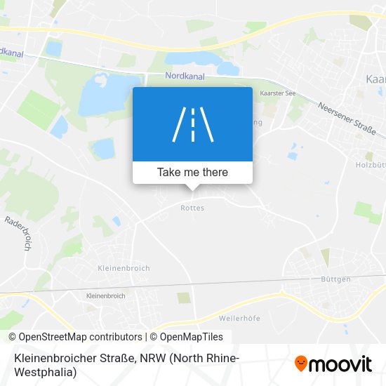 Kleinenbroicher Straße map