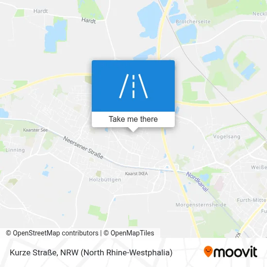 Kurze Straße map
