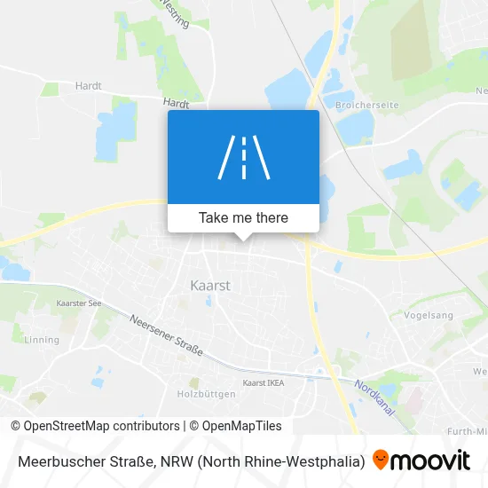 Meerbuscher Straße map