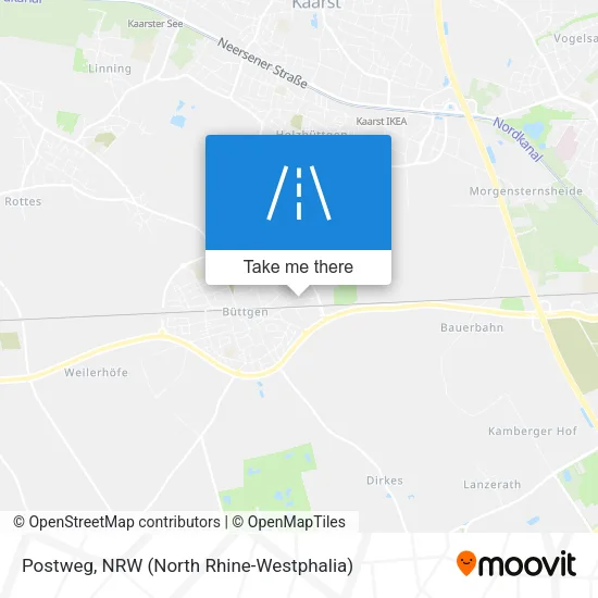 Карта Postweg