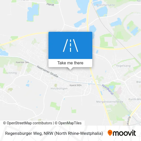Карта Regensburger Weg