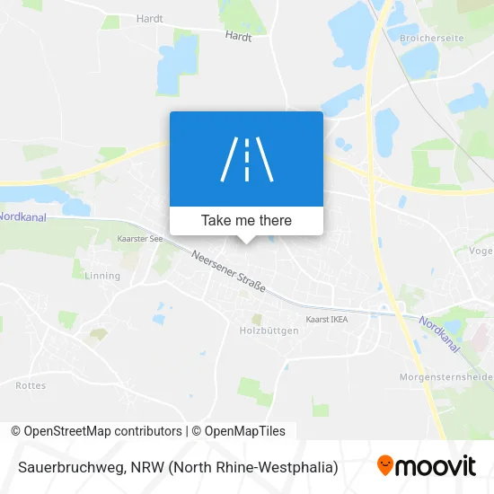 Карта Sauerbruchweg