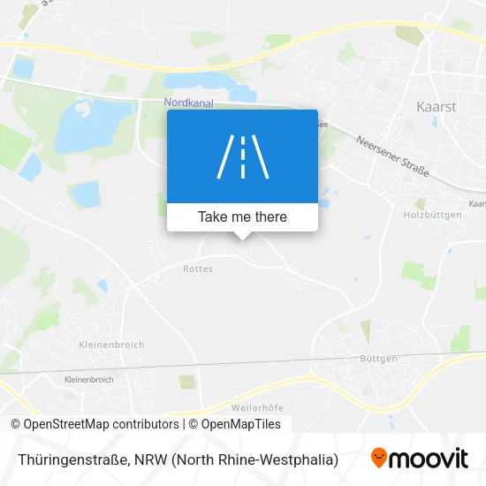 Thüringenstraße map