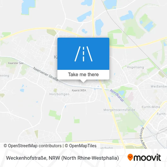 Weckenhofstraße map