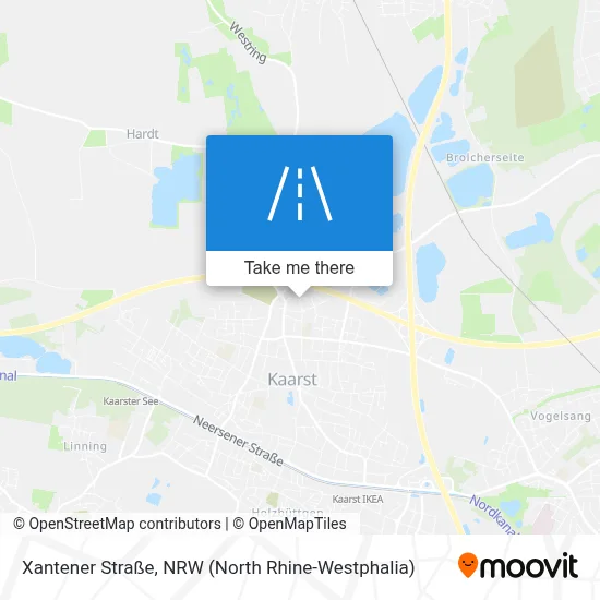Xantener Straße map