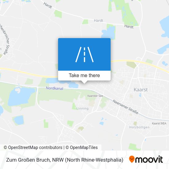 Zum Großen Bruch map