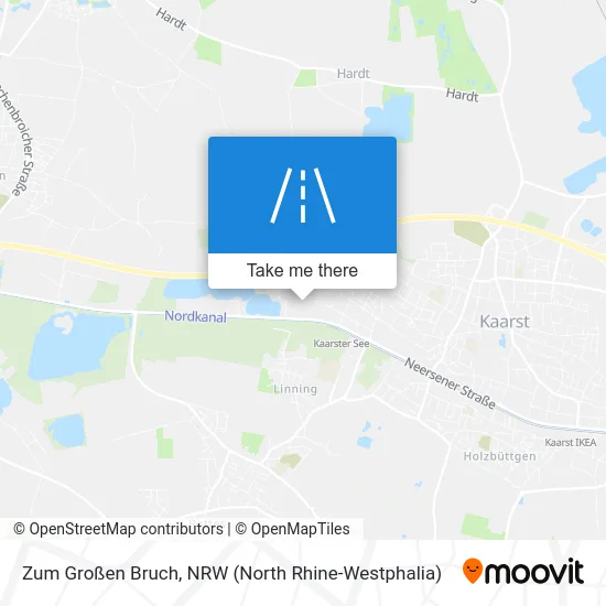 Карта Zum Großen Bruch