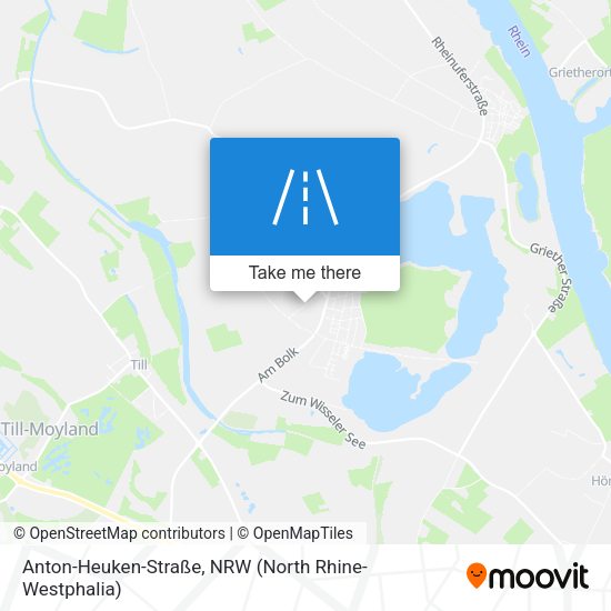 Anton-Heuken-Straße map