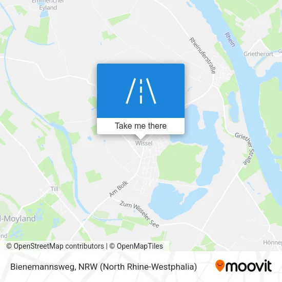 Карта Bienemannsweg