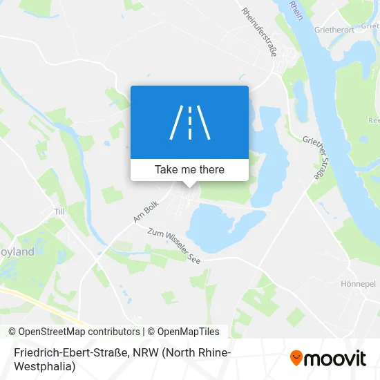 Friedrich-Ebert-Straße map
