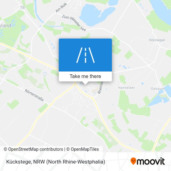 Kückstege map