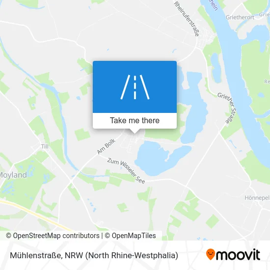 Карта Mühlenstraße