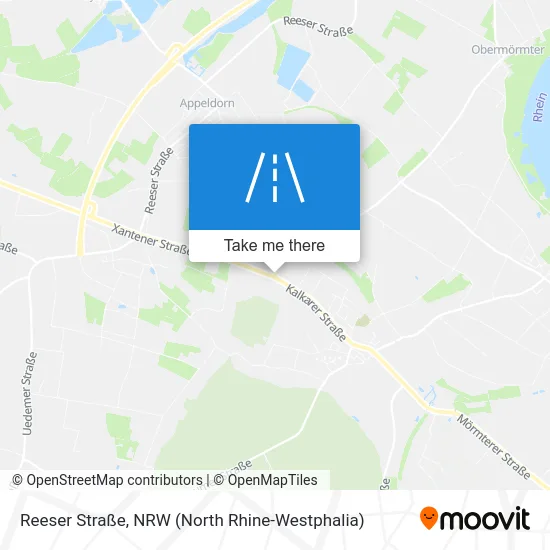 Reeser Straße map