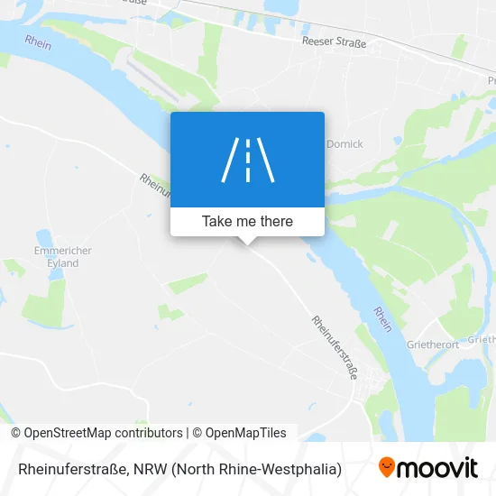 Rheinuferstraße map