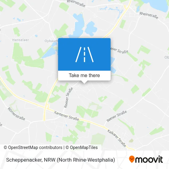 Карта Scheppenacker