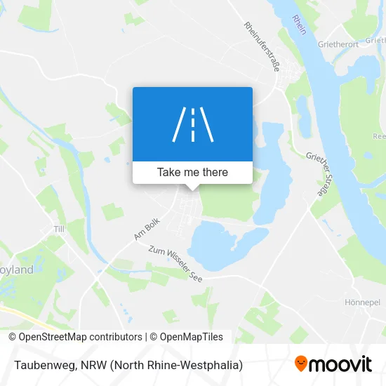 Карта Taubenweg