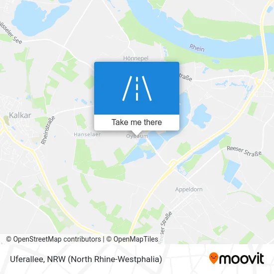 Карта Uferallee