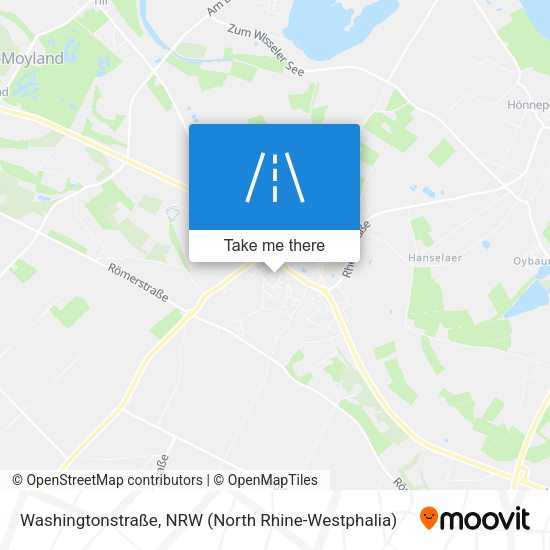 Washingtonstraße map