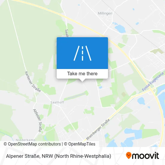 Alpener Straße map