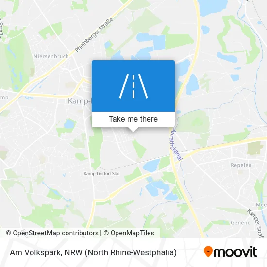 Карта Am Volkspark