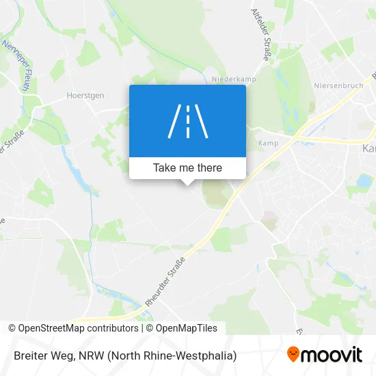 Карта Breiter Weg
