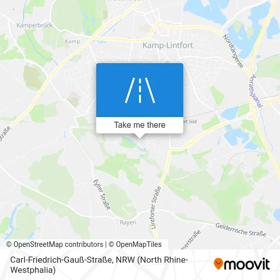 Карта Carl-Friedrich-Gauß-Straße