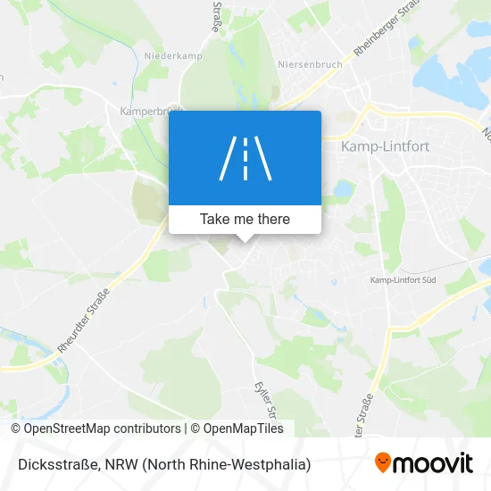 Dicksstraße map
