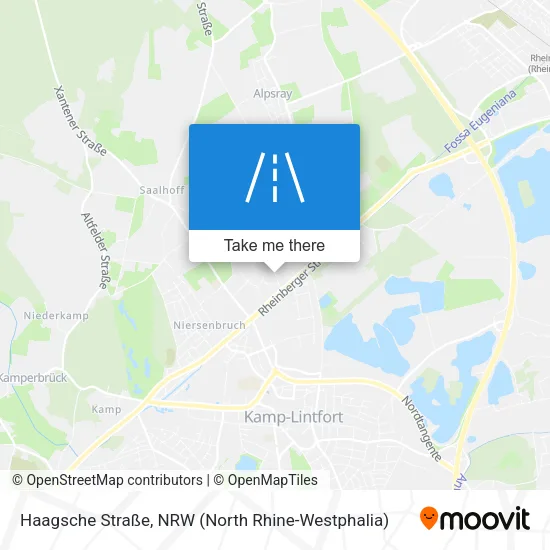 Карта Haagsche Straße