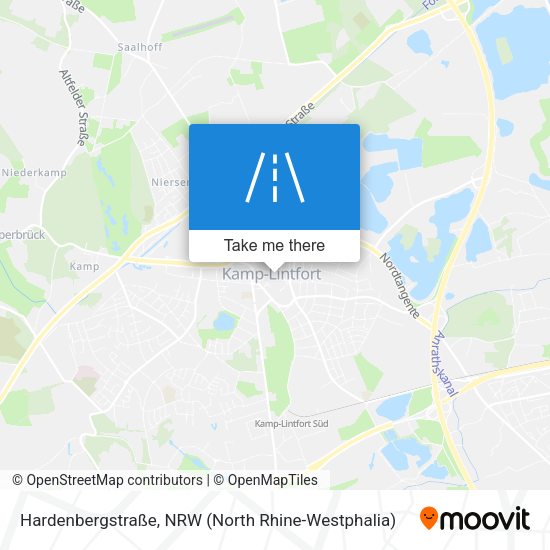 Hardenbergstraße map