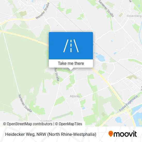 Карта Heidecker Weg