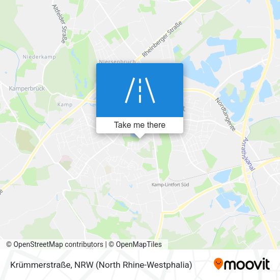 Krümmerstraße map