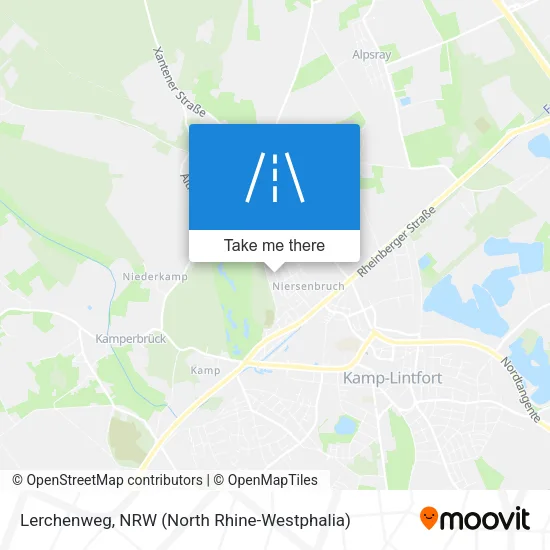 Lerchenweg map